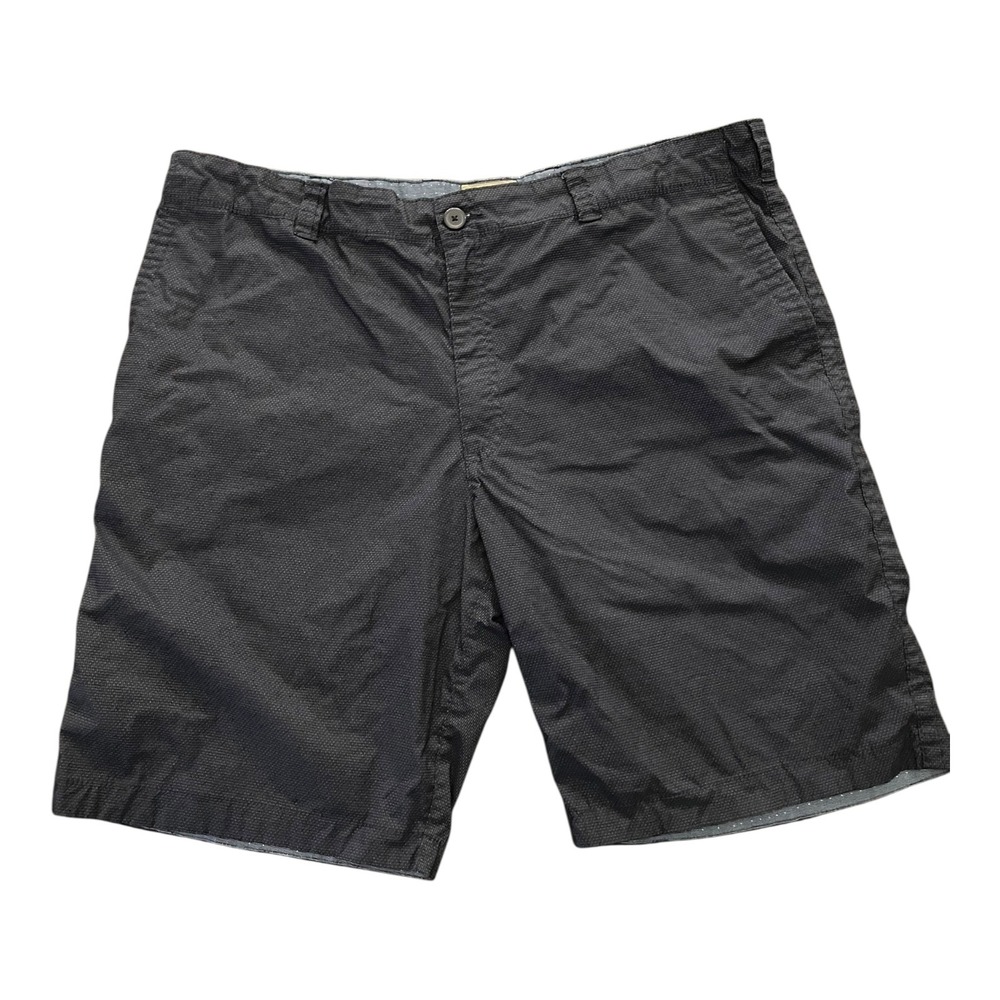 True Nation Shorts Mens 46 Gray Pattern‎ Casual Chino
